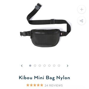 Kibou - mini bag nylon (black)